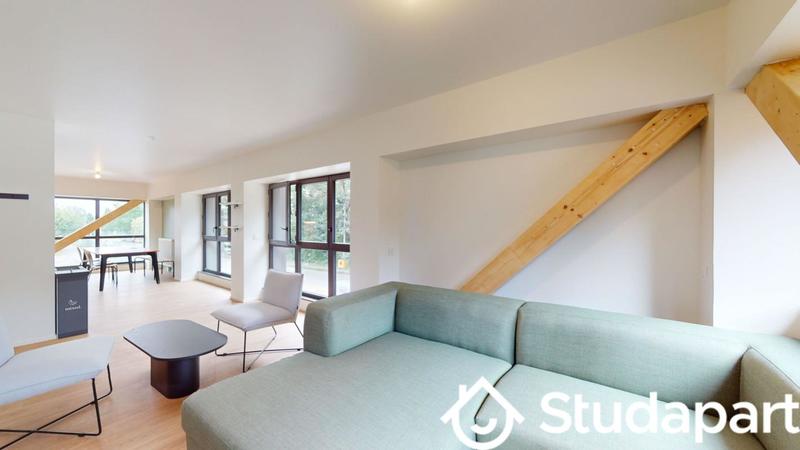 Chambre - 12 m² - 1 pièce