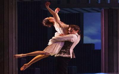 Projection du ballet « le Parc » de Preljocaj sur Mozart