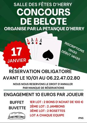 Concours de Belote