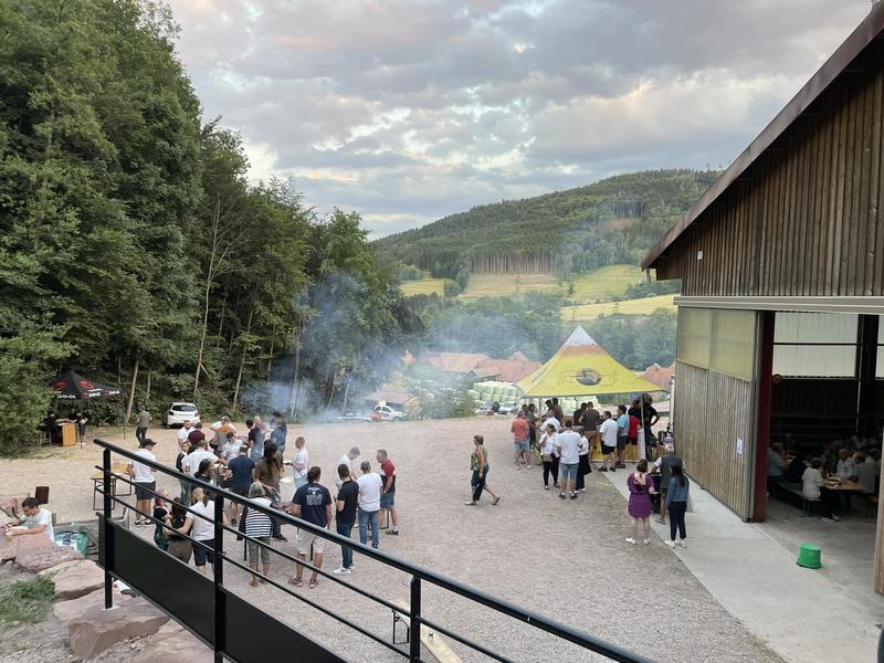 Barbecue à la ferme du Jodie