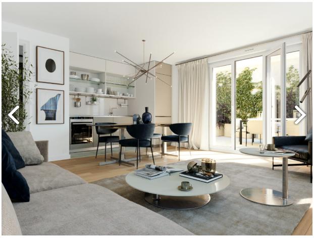 Appartement - 61 m² - 3 pièces