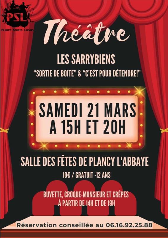 Théâtre à Plancy-l'Abbaye