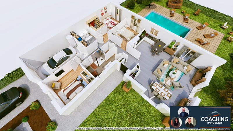 Maison - 168 m² - 6 pièces