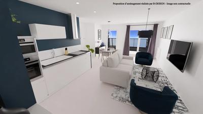 Appartement - 65 m² - 3 pièces