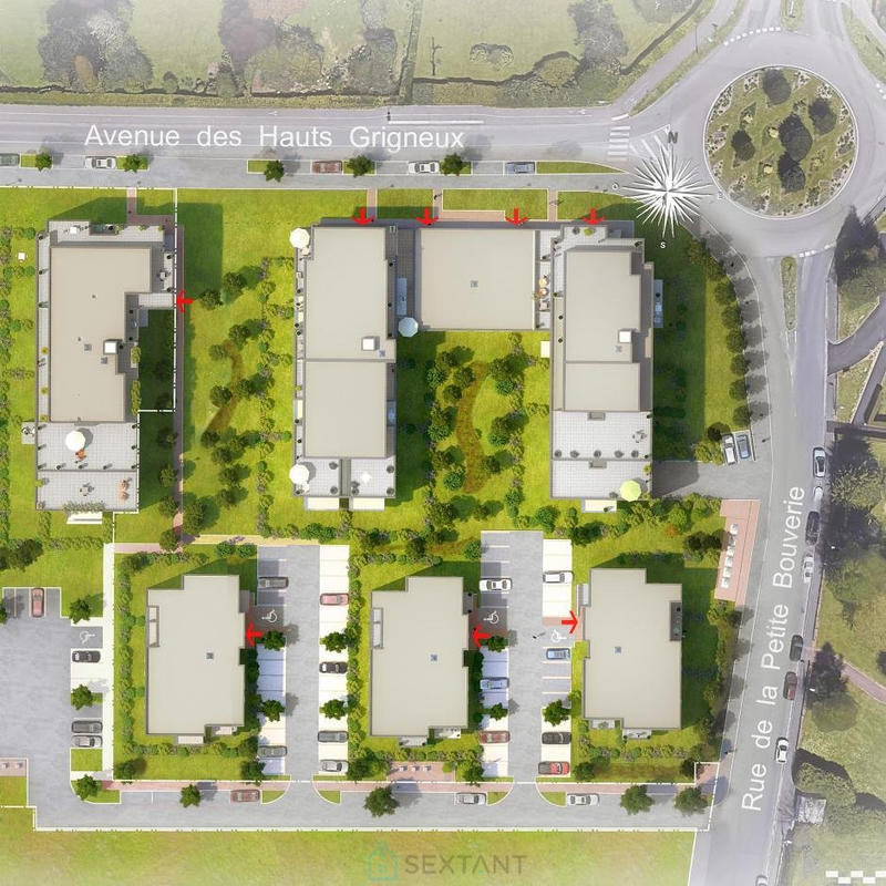 Appartement - 46 m² - 2 pièces