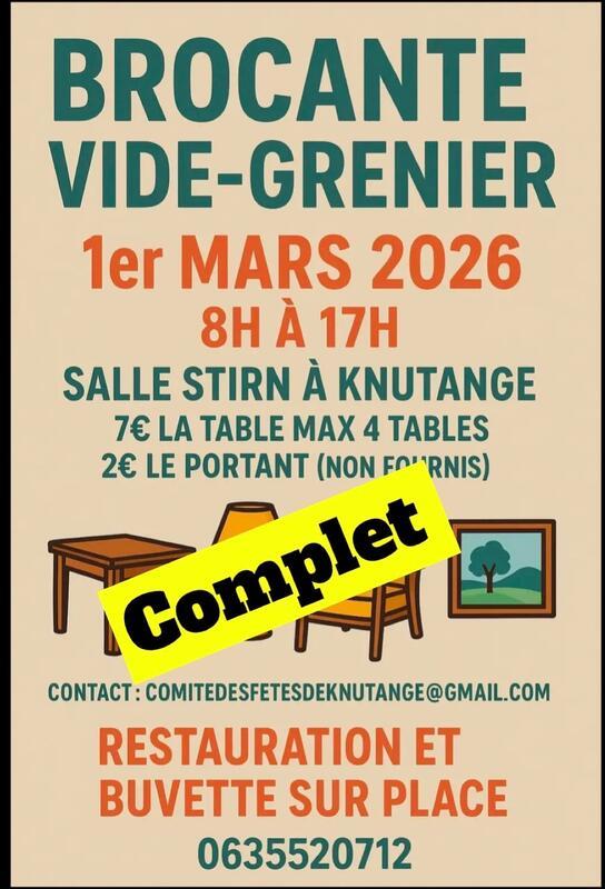 Brocante - vide grenier
