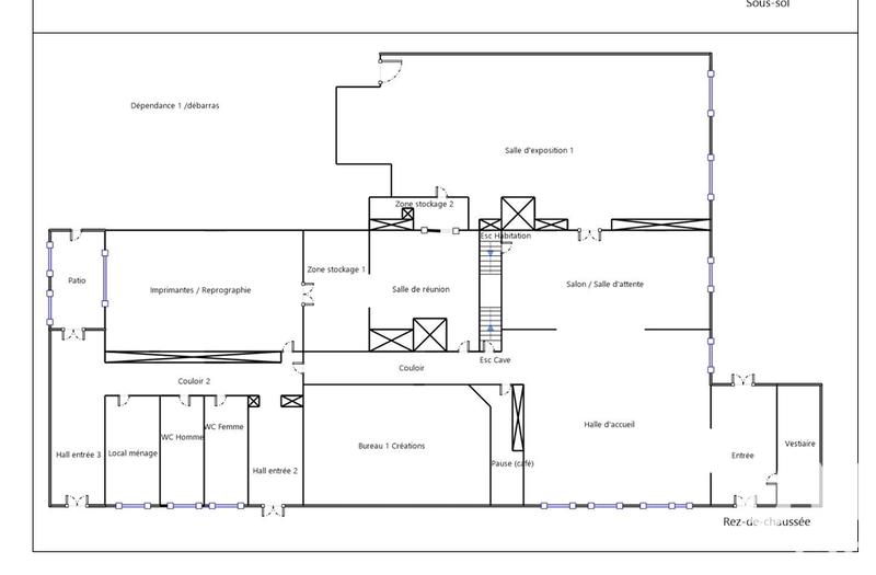Maison - 325 m² - 1 pièce