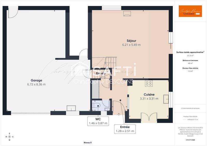 Maison - 135 m² - 7 pièces