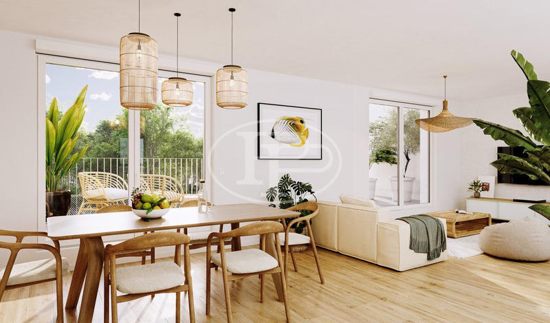 Appartement - 61 m² - 3 pièces