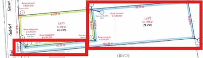 Terrain constructible - 1 555 m²