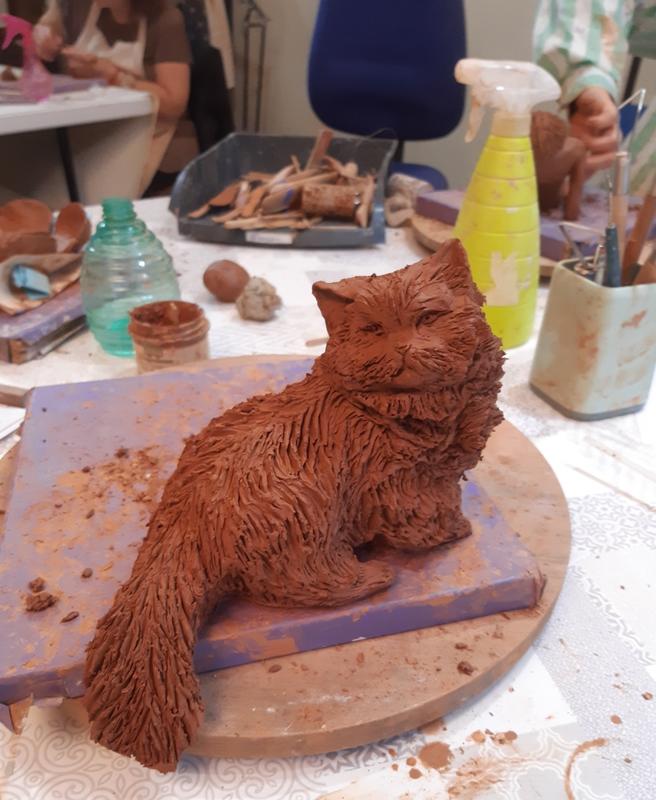 Atelier de modelage d'argile parents/enfants