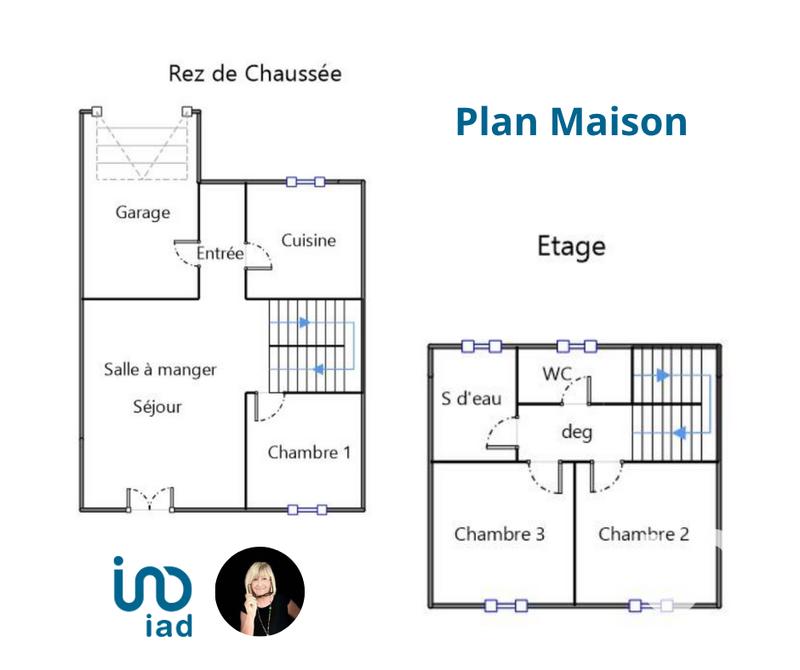 Maison - 78 m² - 4 pièces