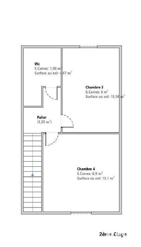 Maison - 98 m² - 5 pièces