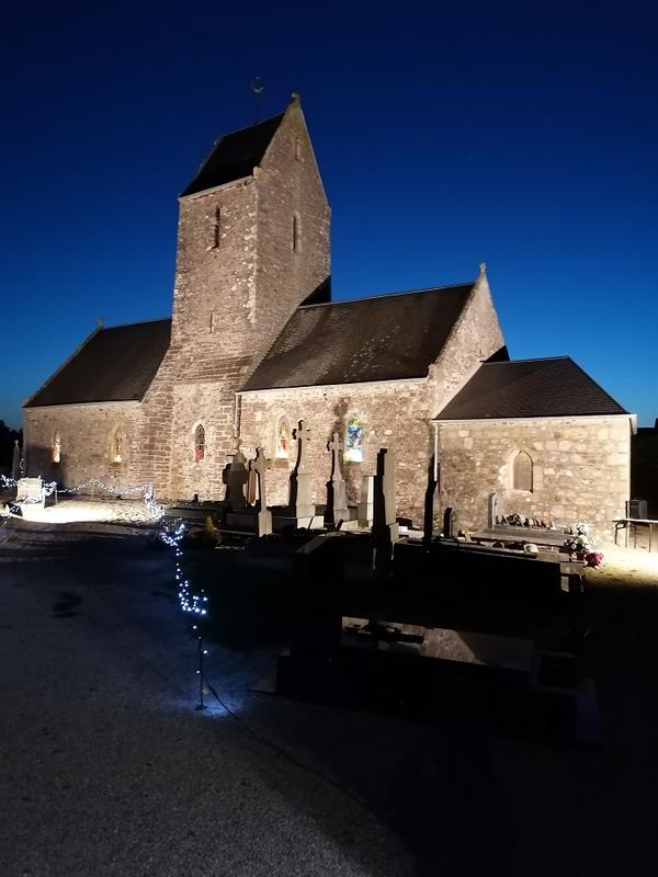 Eglise Saint Malo et Fontaine Saint-Clair