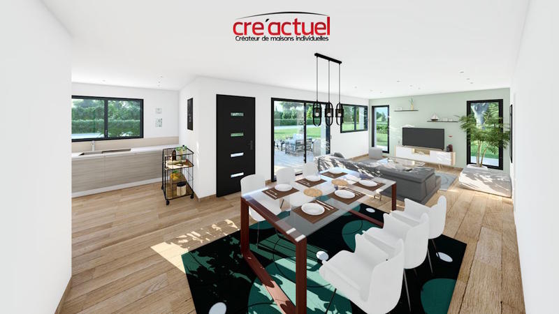 Maison - 90 m² - 1 pièce