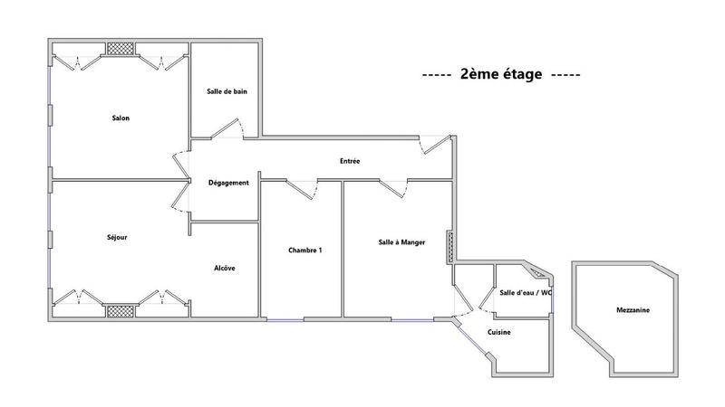 Appartement - 117 m² - 4 pièces
