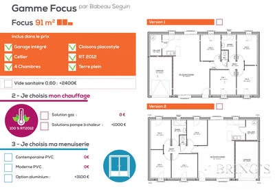 Maison - 91 m² - 6 pièces