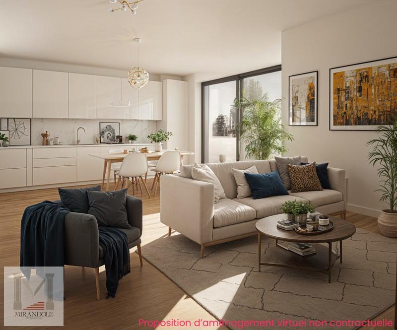 Appartement - 42 m² - 2 pièces