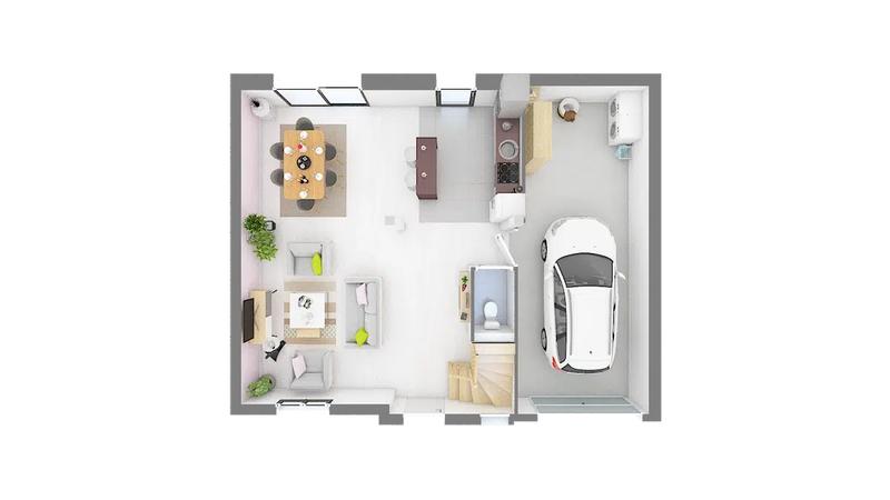 Maison - 110 m² - 5 pièces