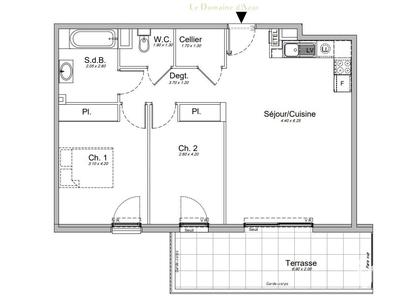 Appartement - 67 m² - 3 pièces