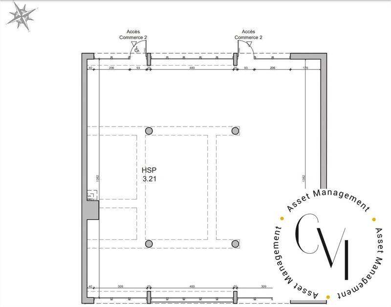 Local commercial - 177 m²
