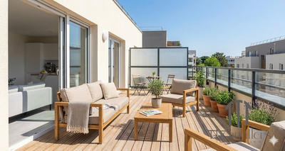 Appartement - 61 m² - 3 pièces