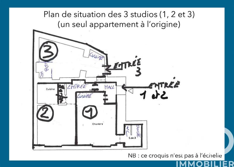 Appartement - 23 m² - 1 pièce