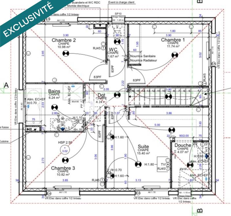 Maison - 148 m² - 6 pièces