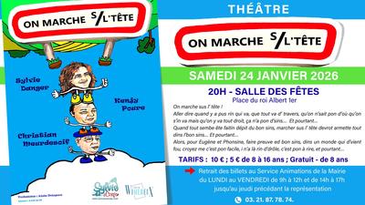 On marche sur/l'tête