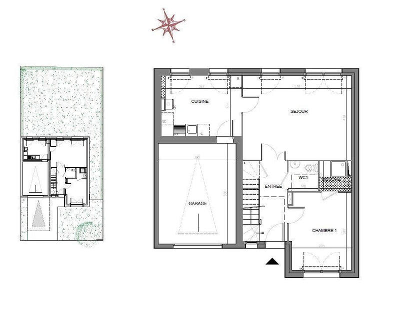 Maison - 97 m² - 5 pièces