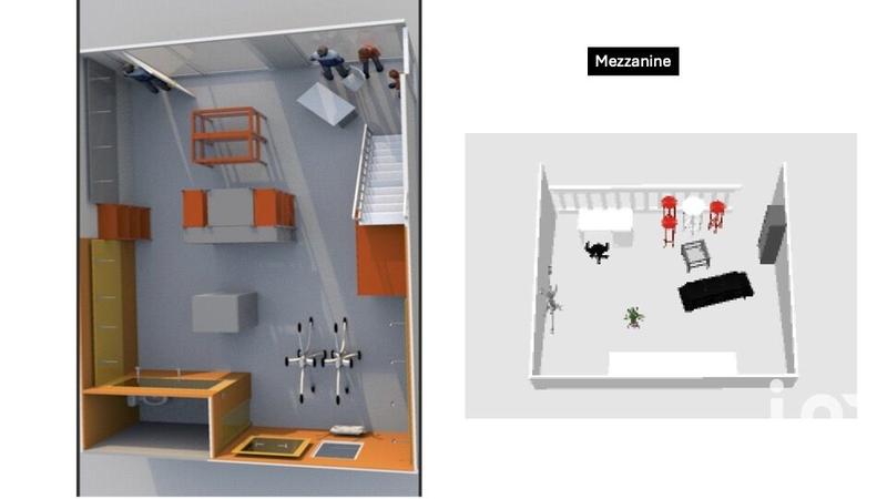 Appartement - 66 m² - 1 pièce