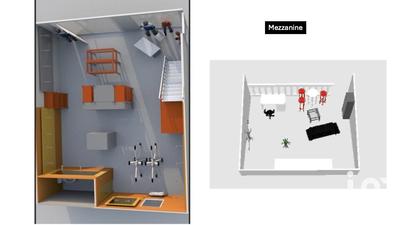 Appartement - 66 m² - 1 pièce