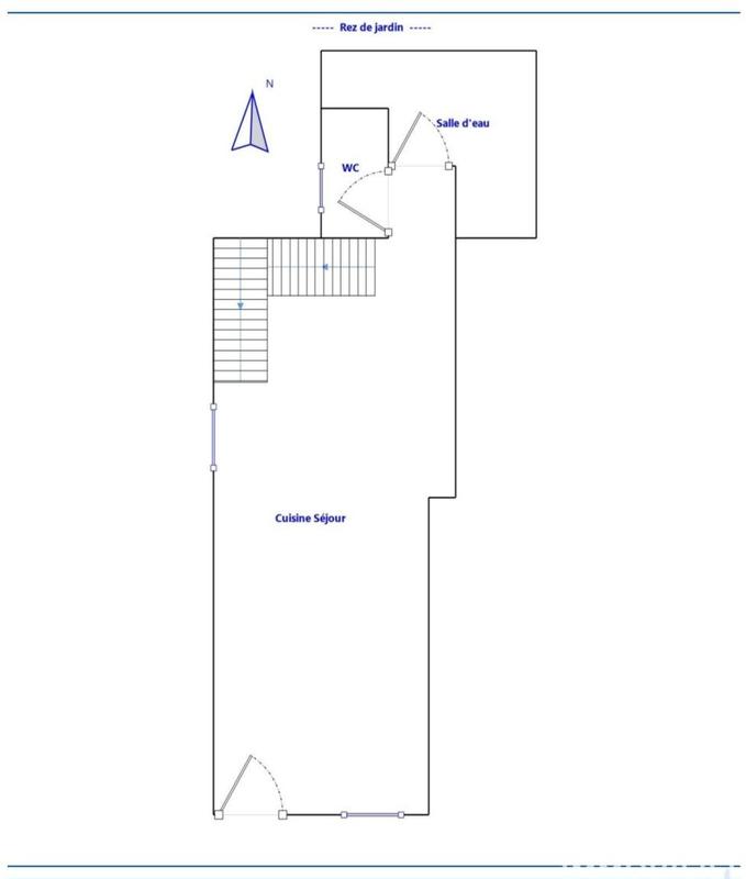 Duplex - 56 m² - 3 pièces