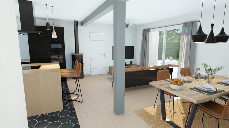 Maison - 110 m² - 4 pièces