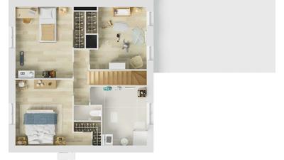 Maison - 80 m² - 4 pièces