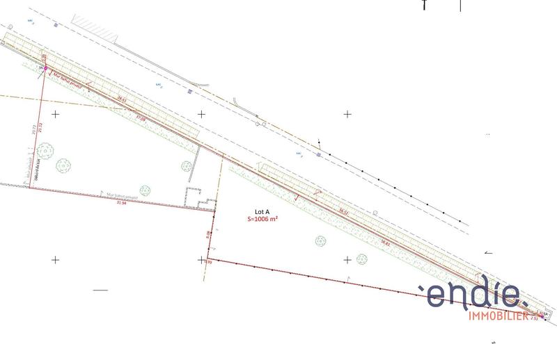 Terrain - 1 006 m²
