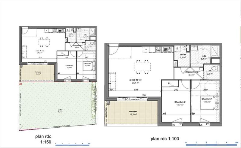 Appartement - 66 m² - 3 pièces