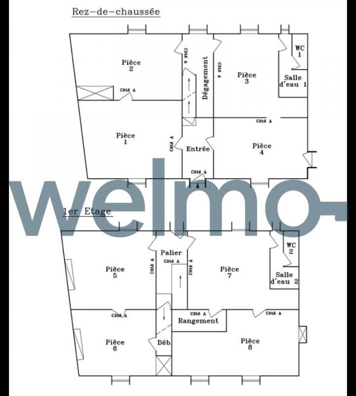 Immeuble - 220 m² - 5 pièces