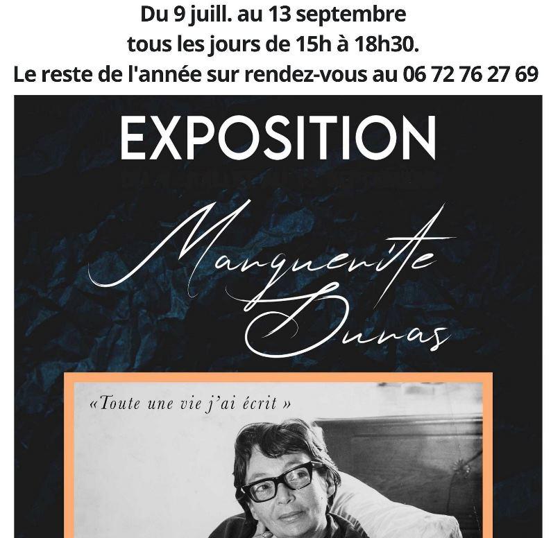 Exposition Marguerite Duras : Toute une vie j'ai écrit