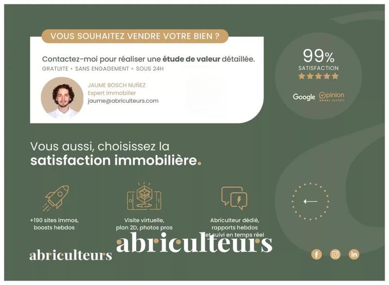 Appartement - 46 m² - 3 pièces