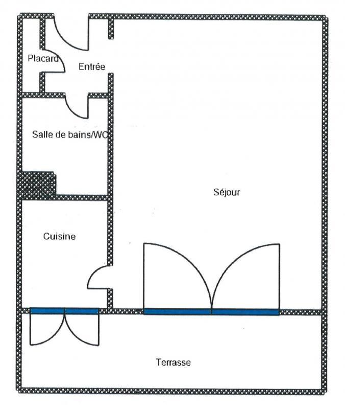 Appartement - 28 m² - 1 pièce