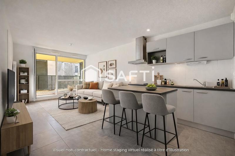 Appartement - 59 m² - 3 pièces