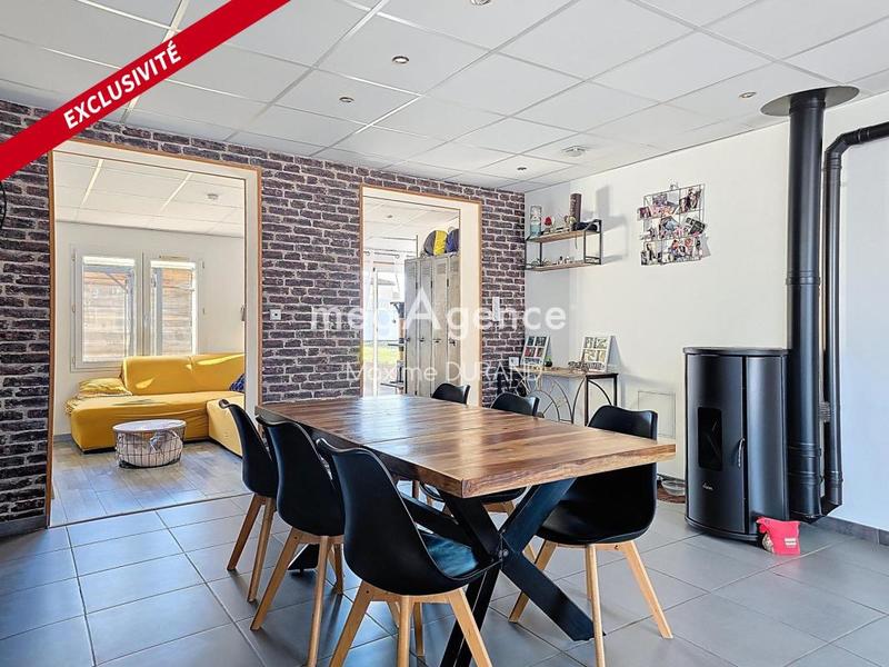 Maison - 110 m² - 6 pièces