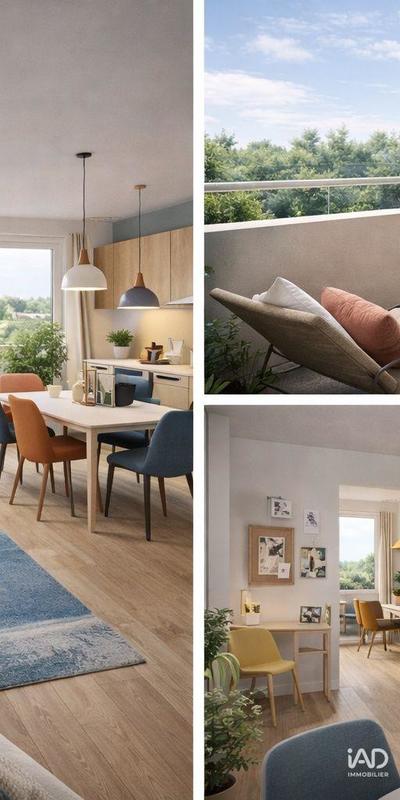 Appartement - 68 m² - 3 pièces