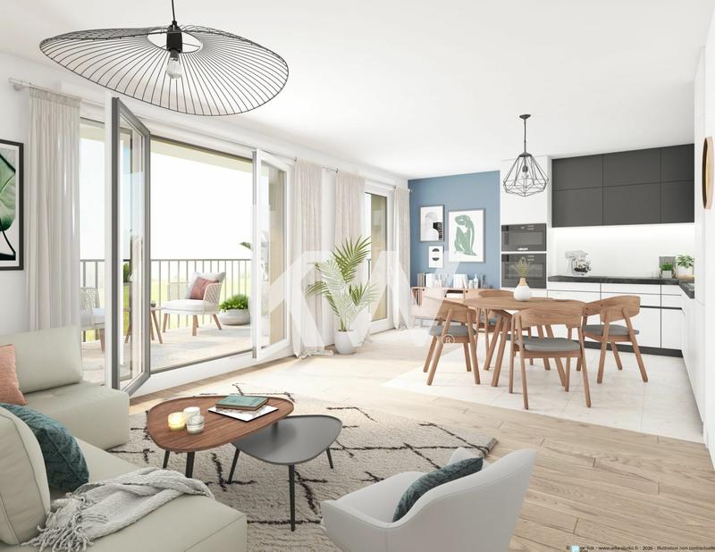 Appartement - 52 m² - 3 pièces