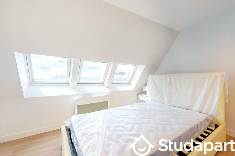 Chambre - 13 m² - 1 pièce