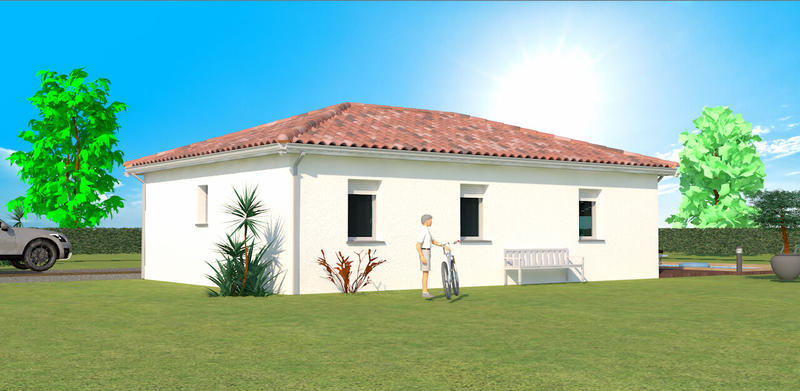 Maison - 80 m² - 4 pièces