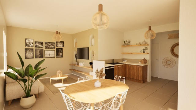 Appartement - 72 m² - 4 pièces