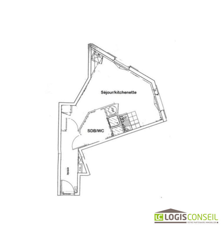 Appartement - 31 m² - 1 pièce