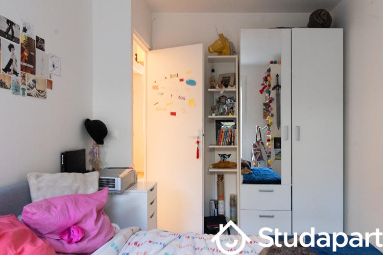 Chambre - 10 m² - 1 pièce